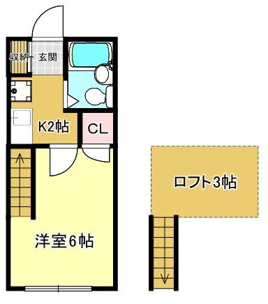 CASA・LIENの間取り写真
