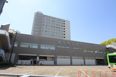 病院　がん・感染症センター都立駒込病院（病院）まで845m