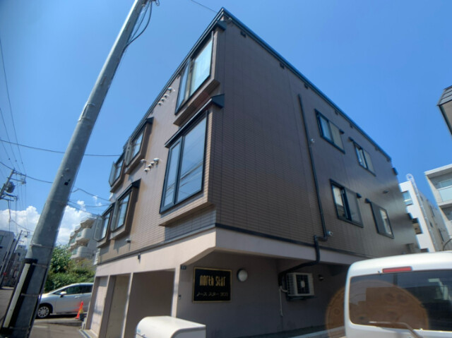 建物外観　札幌市北区北３０条西「ノーススター３０３」