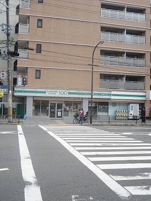 スーパー　ローソンストア100 千本三条店（スーパー）まで591m
