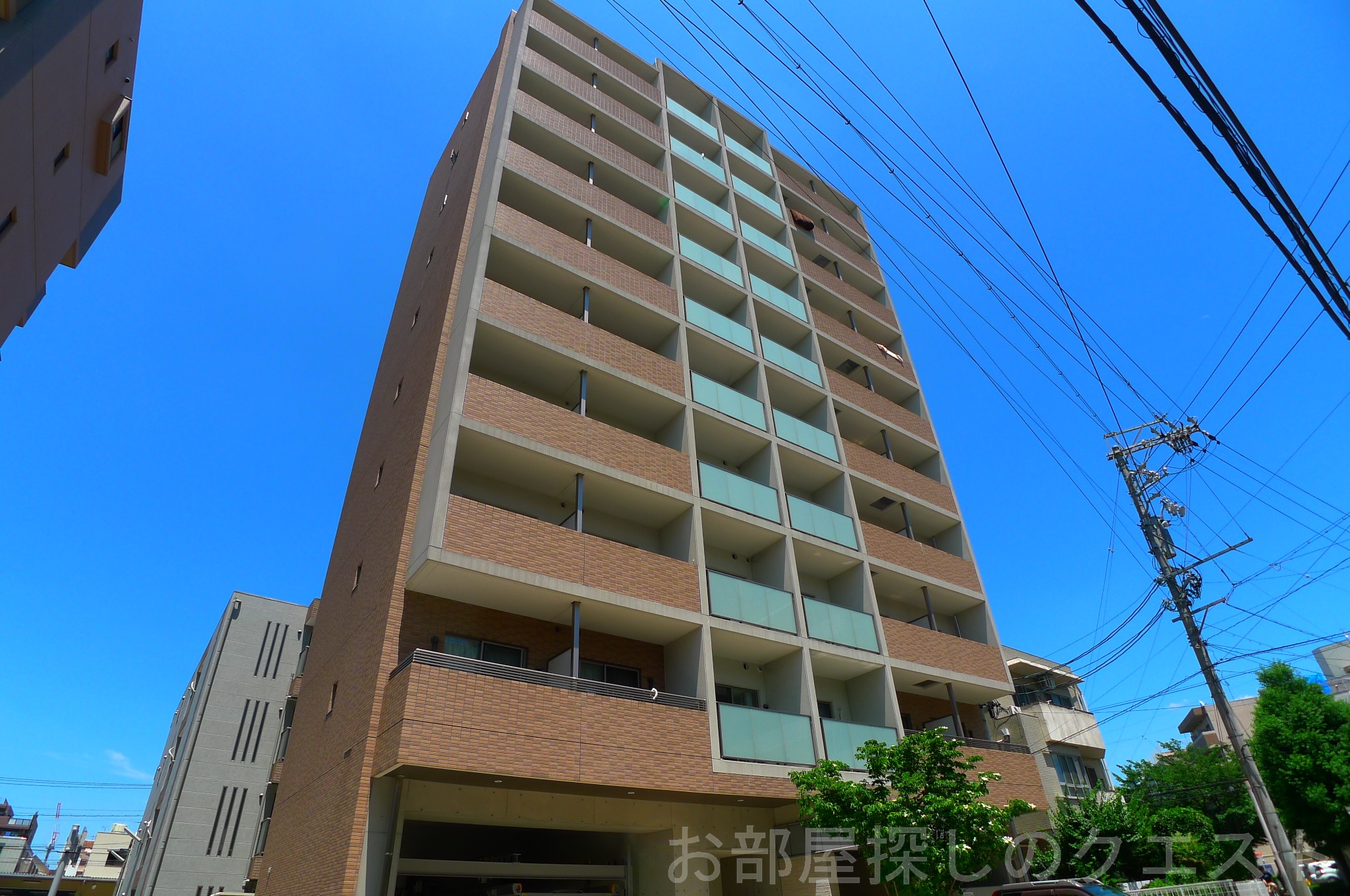 建物外観　オートロックマンション☆
