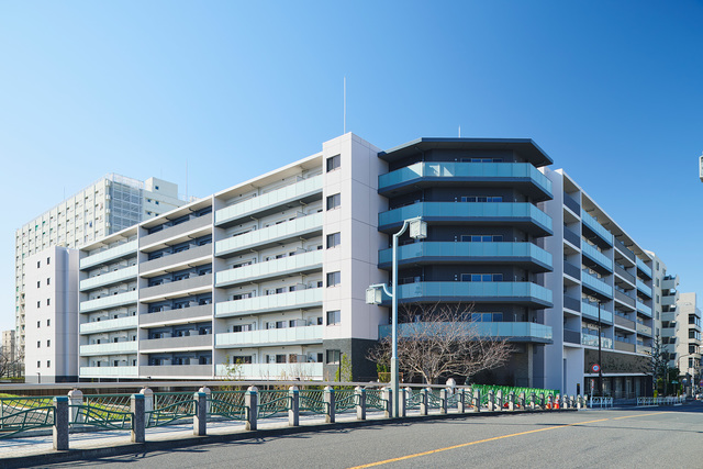 建物外観　外観は落ち着いています