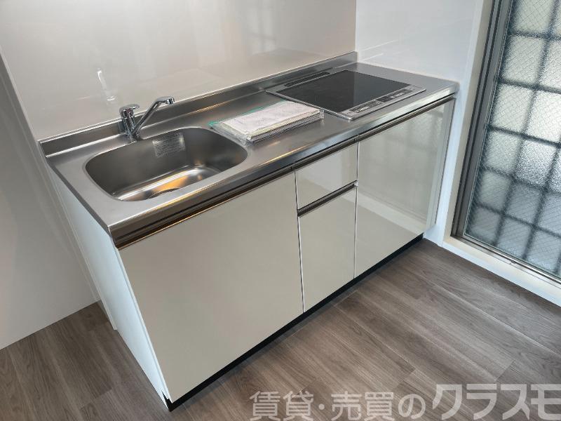 キッチン　２口ＩＨシステムキッチン♪