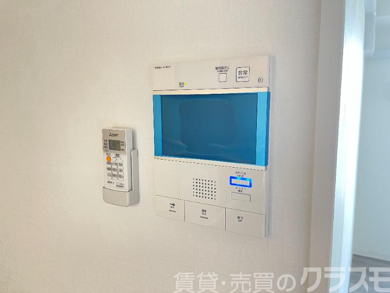 セキュリティ　来訪者が確認できるモニターホン♪