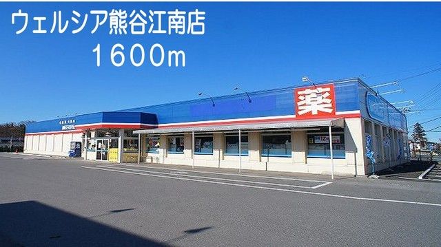 ドラックストア　ウェルシア埼玉江南店（ドラッグストア）まで1600m