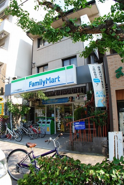 コンビニ　ファミリーマートユアサ聖護院店（コンビニ）まで363m