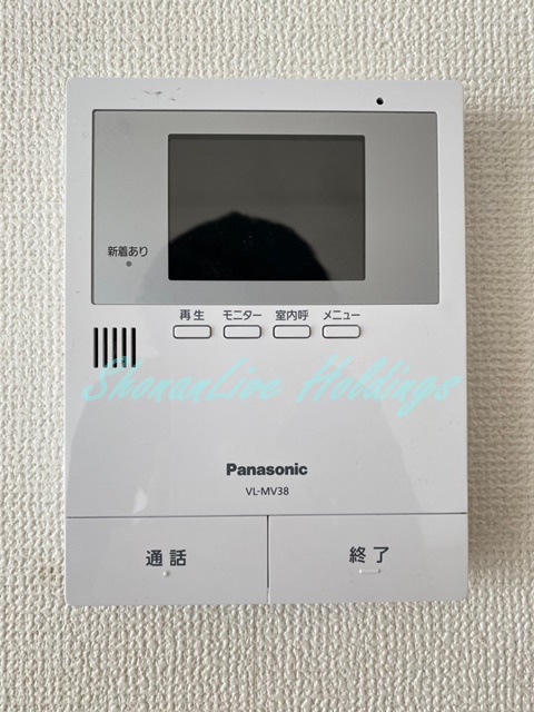 セキュリティ　テレビインターホン付き♪