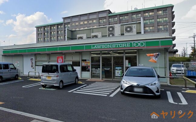コンビニ　ローソンストア100守山自衛隊前店（コンビニ）まで270m