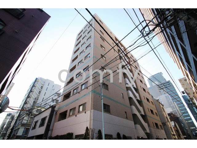 建物外観　タイル貼りの重厚感のある外観