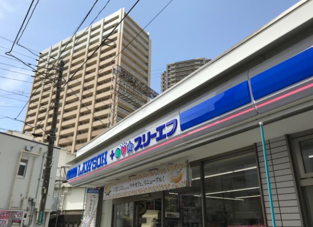 コンビニ　ローソン・スリーエフ 小田急相模原駅前店（コンビニ）まで145m