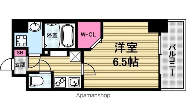 La Douceur谷町の間取り写真
