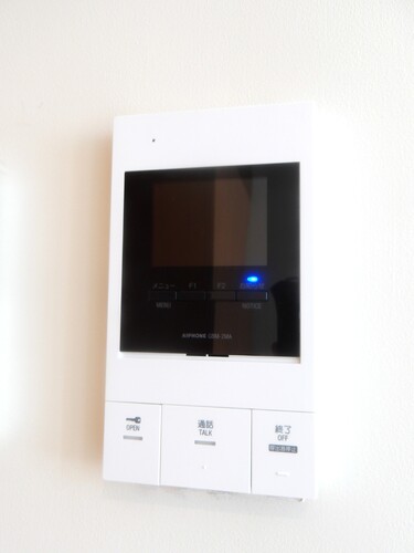 セキュリティ　TVモニターインターホン　同タイプ別部屋