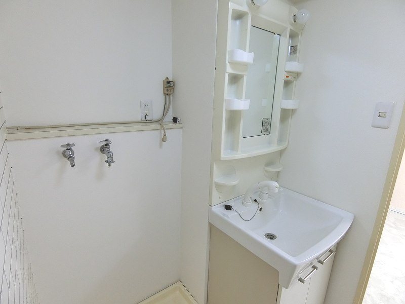 洗面設備　前回募集時の写真です