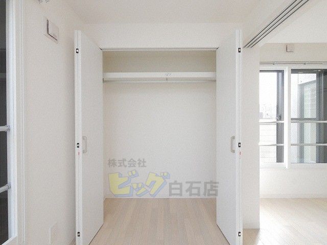収納　クローゼット付きです♪