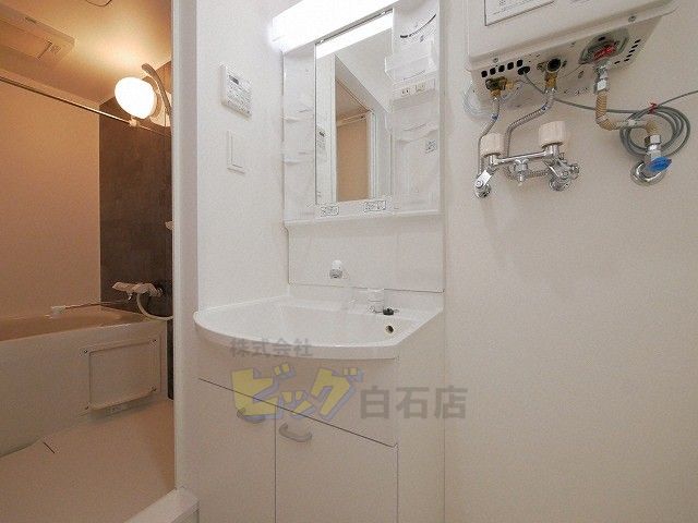 洗面設備　シャンプードレッサー完備しています♪