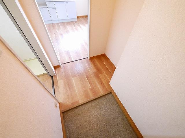 玄関　明るい玄関です