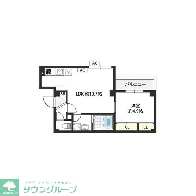 Raffine朝日が丘町の間取り写真