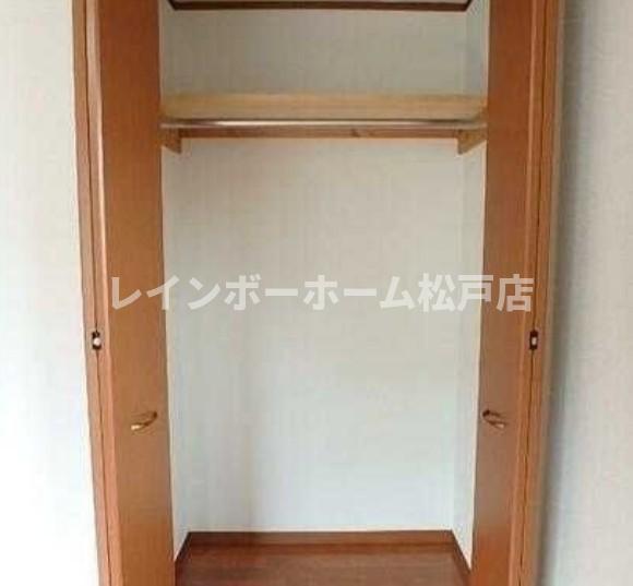 収納　大きなスペースがあり、収納には困りません
