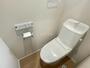 トイレ　窮屈感がなくリラックスのできるトイレです。