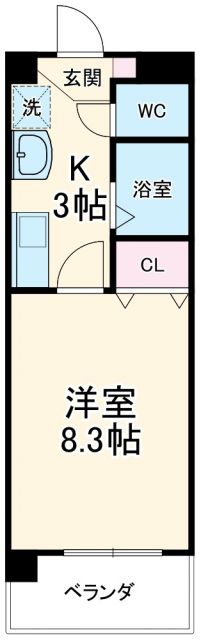 エレガンEYTの間取り写真