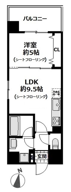 Portside Urban Residenceの間取り写真