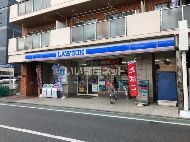 コンビニ　ローソン鶴ヶ島鶴ヶ岡店（コンビニ）まで420m