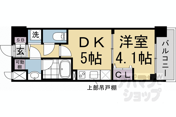 ベラジオ雅び西大路七条の間取り写真