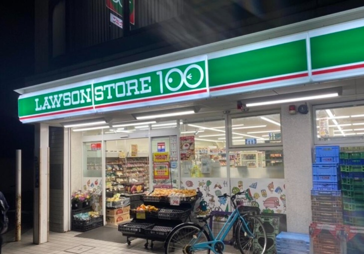 コンビニ　ローソンストア100高輪一丁目店（コンビニ）まで156m