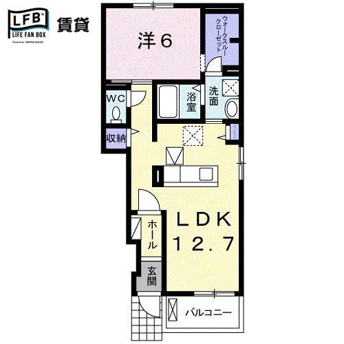 S&Aスクエア XIIの間取り写真
