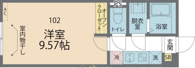カインドネス相模原氷川町IIの間取り写真