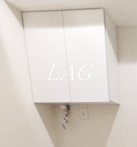 収納　洗面所上部収納です。
