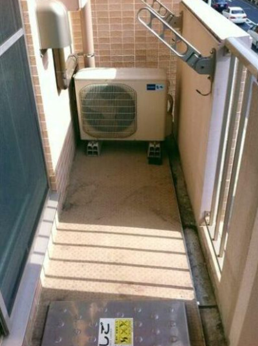 バルコニー　※同タイプの別の部屋の写真です