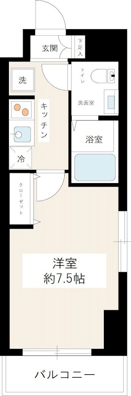 アトラス カーロ浦和常盤弐番館の間取り写真