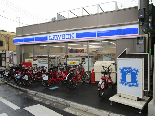 コンビニ　ローソン 神楽坂駅北店（コンビニ）まで487m