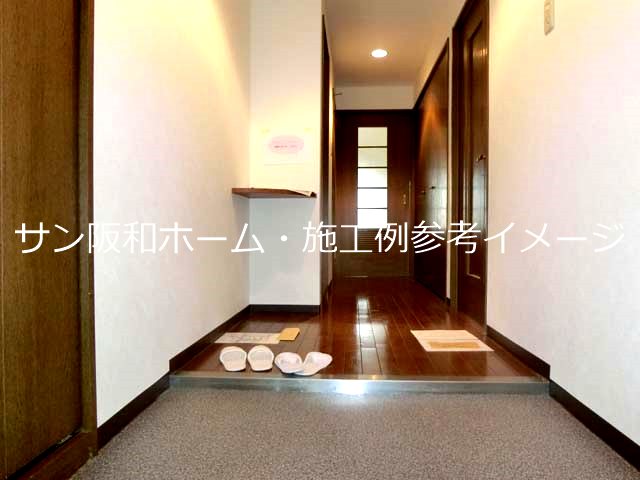 近鉄大阪線 河内山本駅 徒歩14分 6階建 築33年の玄関写真