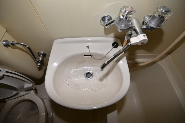 洗面設備　使いやすい洗面所です