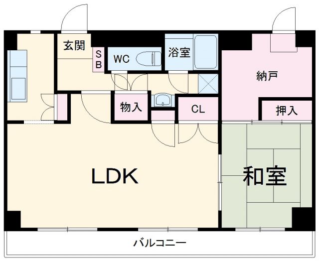 アンダルシア市川の間取り写真