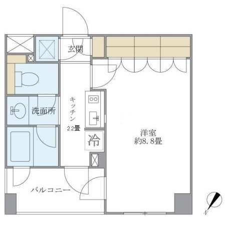 プレミアコート桜台の間取り写真