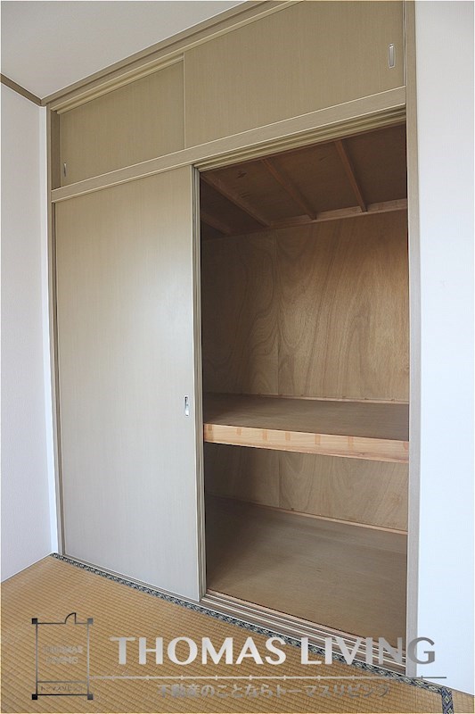 収納　荷物の多い方も安心です。