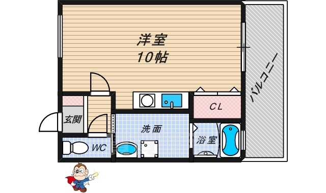 ツインヒルズの間取り写真