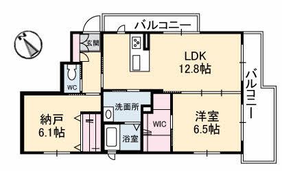 ルミナス東野の間取り写真