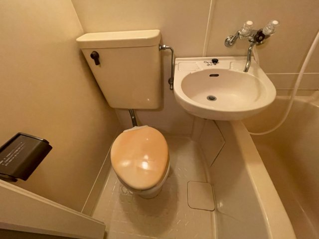 トイレ　同マンション他部屋。反転タイプ