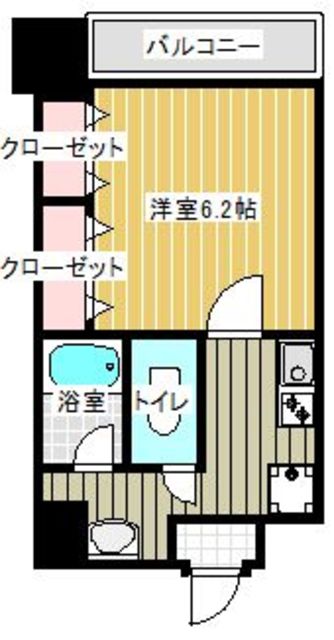 リバティシティ天神の間取り写真