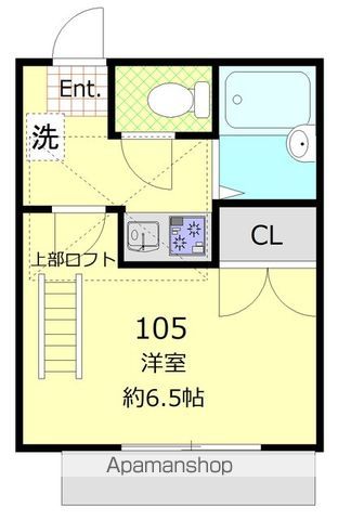 ブルースカイ上大岡の間取り写真