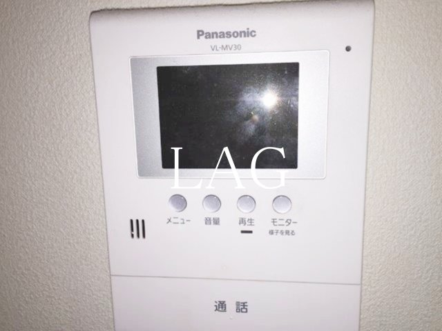 セキュリティ　モニター付インターホンです。