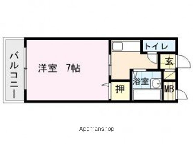 エルフコート新宮の間取り写真
