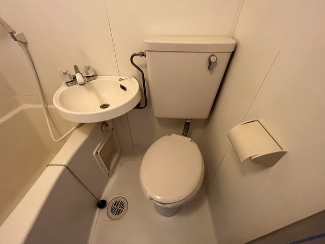 トイレ　写真は違う号室です。