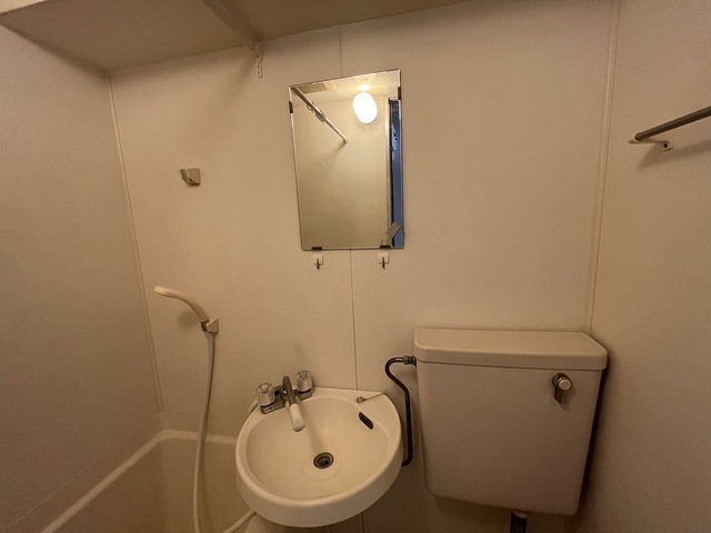 洗面設備　写真は違う号室です。