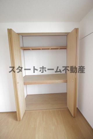 収納　ちょっとした収納スペースも充実しています
