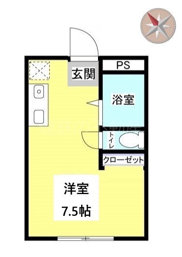 サンハイツエムIの間取り